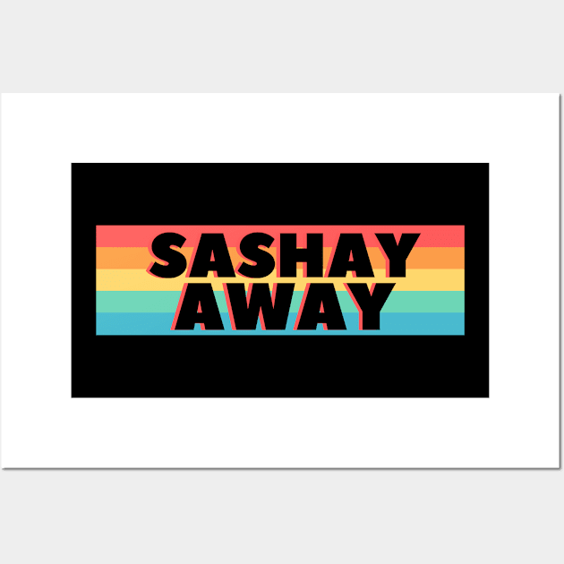 Sashay Away - Rainbow Wall Art by euheincaio